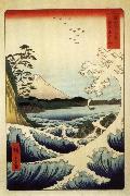 Hiroshige, Ando Fuji from the Gulf of Suruga oil painting picture wholesale